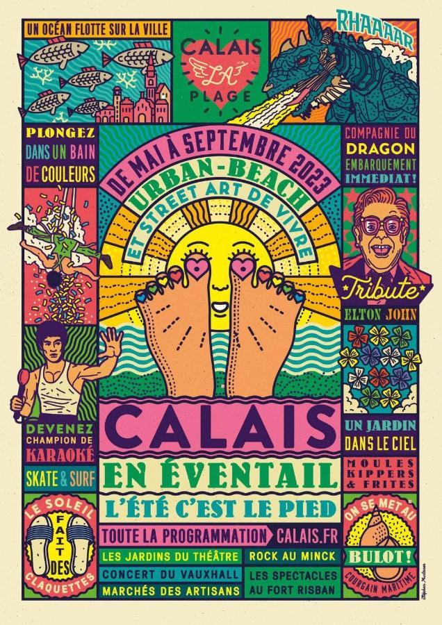 Le Familial Leilighet Calais Eksteriør bilde